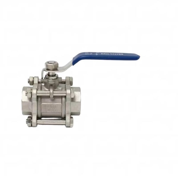 Three-piece ball valve high platform 304 stainless steel 3PC wire welding 1 inch 2 inch