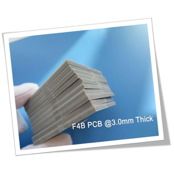 F4BM220 High Frequency PCB DK 2.2 PTFE PCB with 3.0mm Thick 1oz Copper and HASL Lead Free