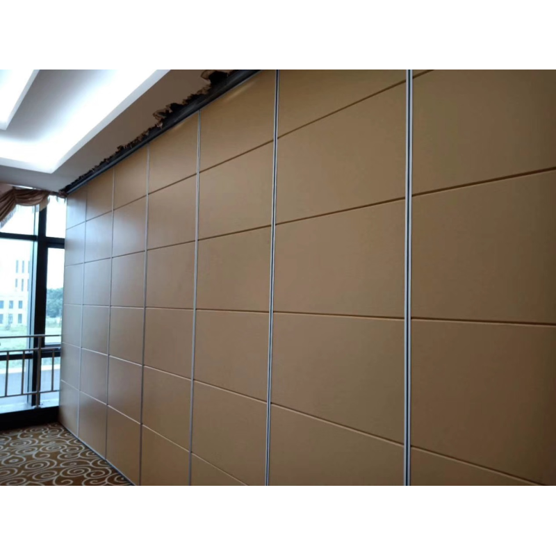 Soundproof Decorative Material Movable Partition Walls For Restaurant Fabric Surface