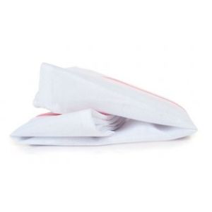 White Nylon Home Use Laundry Mesh Wash Bag with Zipper