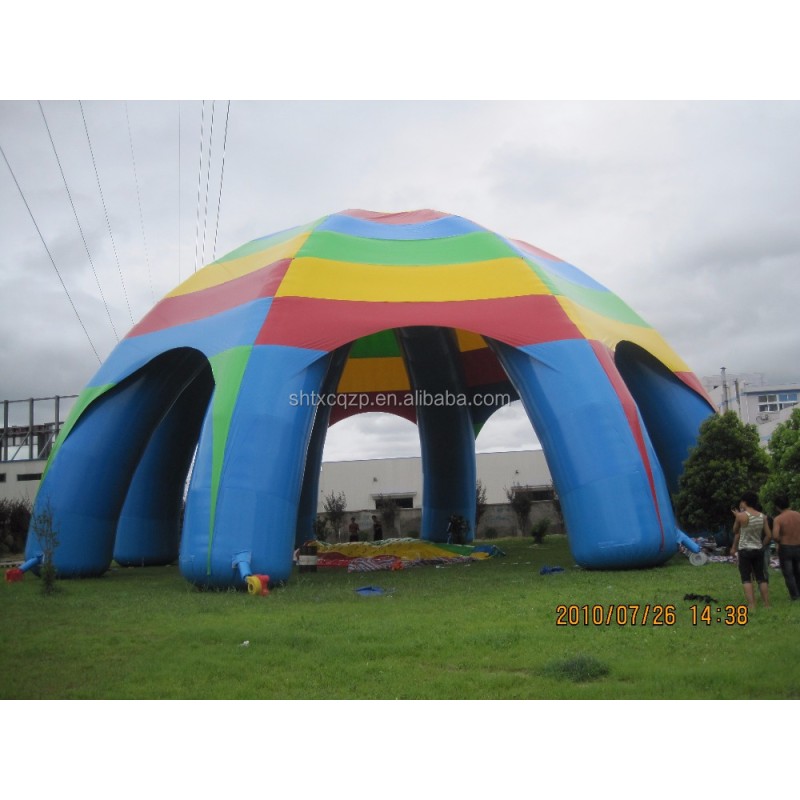 Customized Large Inflatable Cube Octopus Tents for Camping or Event on Sale/Dia 30m (98ft) Inflatable Party Tent Hot Sell