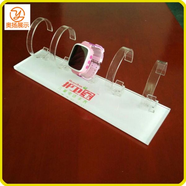 China factory customized acrylic children teplephone watch display