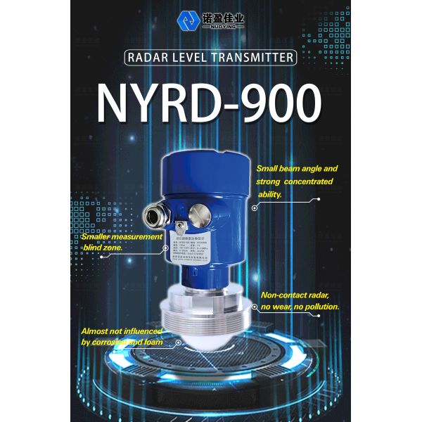 Screw Thread IP67 Continuous Frequency 80 Ghz Radar Level Transmitter Modulation 120m