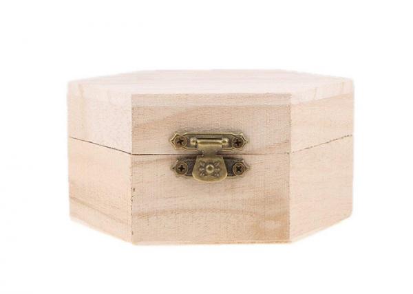 Quality Handmade Solid Wood Jewelry Packing Box , Custom Wooden Jewelry Storage Boxes for sale