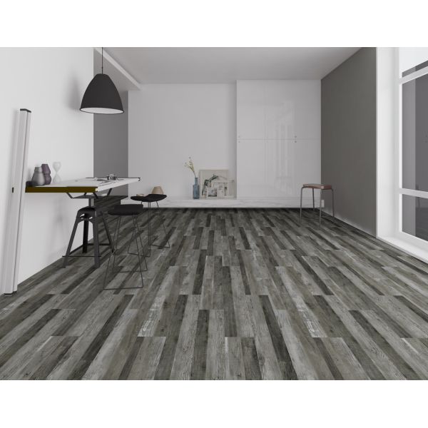 Thin Splicing Antique Wood Stone SPC Vinyl Click Flooring Polyvinyl Composite GKBM FT-W29053-7 Greenpy