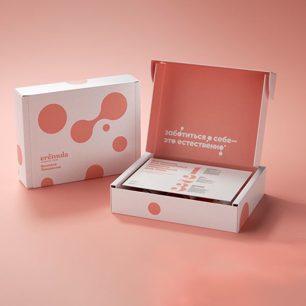 Small Packaging Folded Tuck End Box For Beauty Skincare Product
