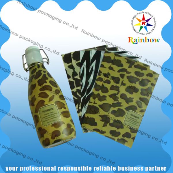 Colored Printing Shrink Sleeve Labels 40 - 60 Micron For Plastic Bottles