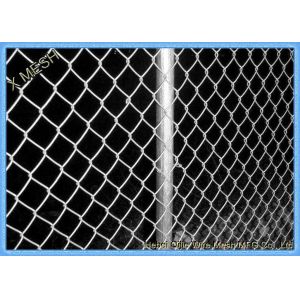 Buy cheap Green Vinyl Coated Chain Link Fence Panel For Farm 5mm Wire Dia product