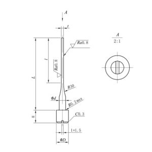 China Customized Cemented Carbide Ejector Pins Injection Molding on sale China Customized Cemented Carbide Ejector Pins Injection Molding on sale