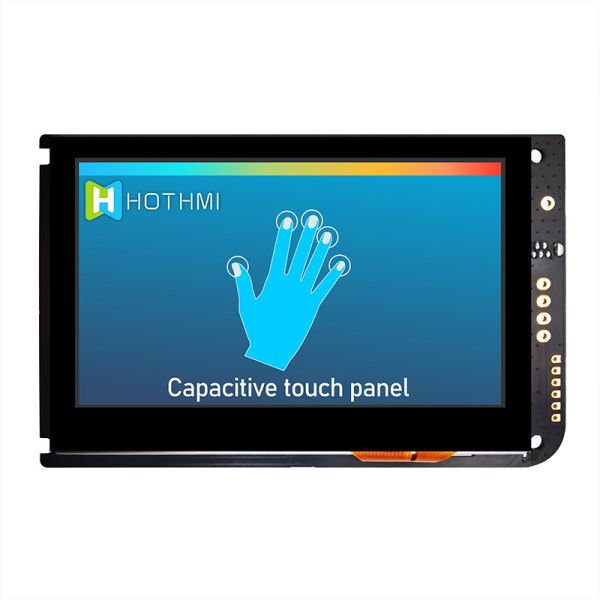 4.3 Inch UART Capacitive Touch Screen TFT LCD 480x272 Display With Lcd Controller Board