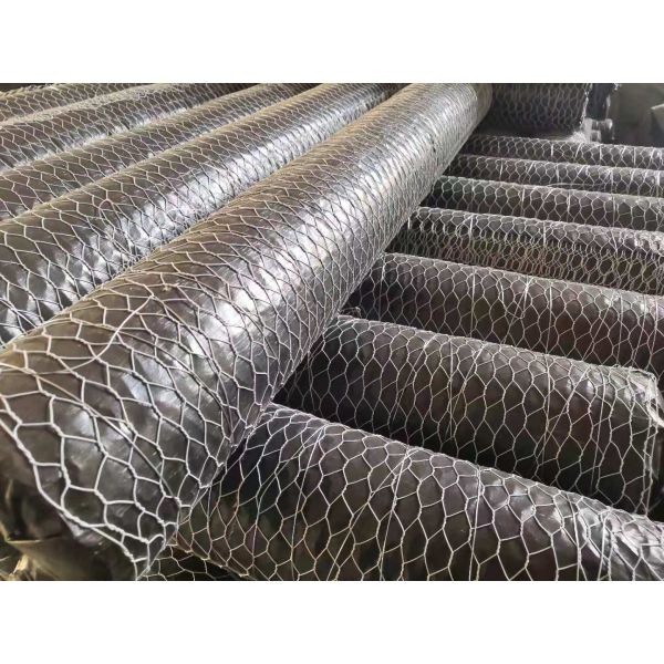 1/2 Inch Hole Size Chicken Galvanized Hexagonal Wire Mesh 0.5m Width