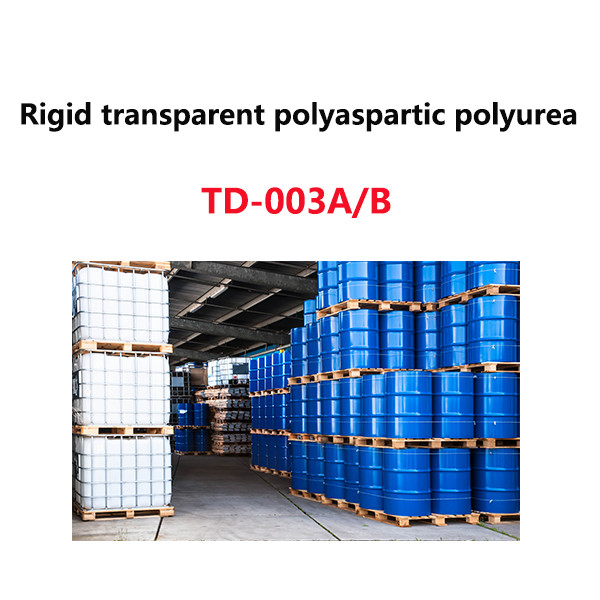 Buy cheap Rigid Two Component Transparent Polyaspartic Polyurea TD-003A/B product