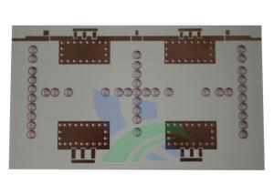 China Audio Amplifier Board Rogers Ro 3010 Pcb With Immersion Tin on sale