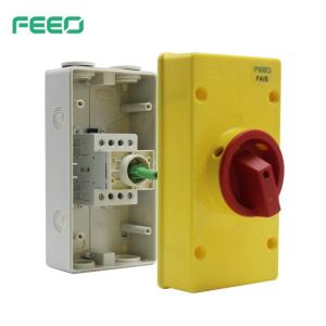 Buy cheap anti impact High Voltage 63A Battery Isolator Switch product