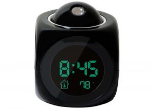 Buy cheap 7.5*7.5cm Multifunction Vibe LCD Talking Projection Alarm Clock Time & Temp Display Calendar/Temperature/Time Display product