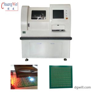 17W Laser PCB Depaneling Machine Stainless Steel Inline