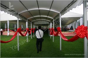 Buy cheap 20 x 60 Large Outside Luxury Wedding Tents Party Canopy ISO CE Certification product