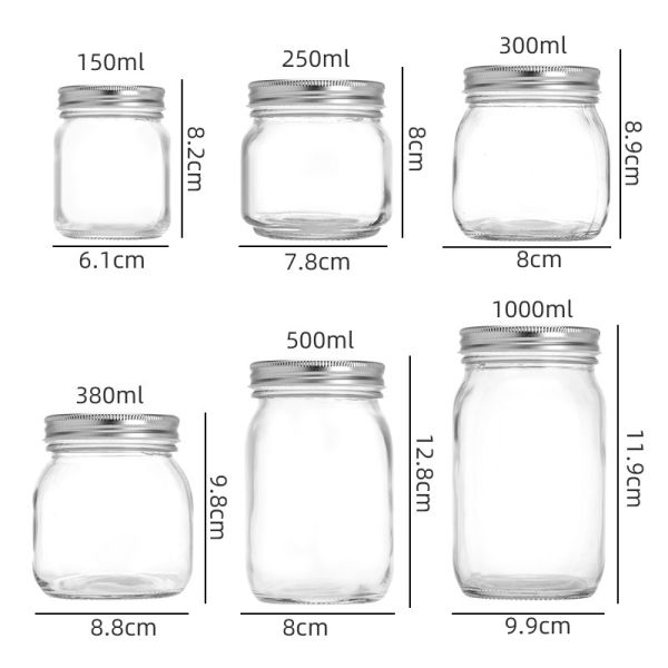 B2B Sauce Mason Jars - Food-Grade, Stackable for Bulk Hot Sauce/Chili Paste Packaging & Logistics