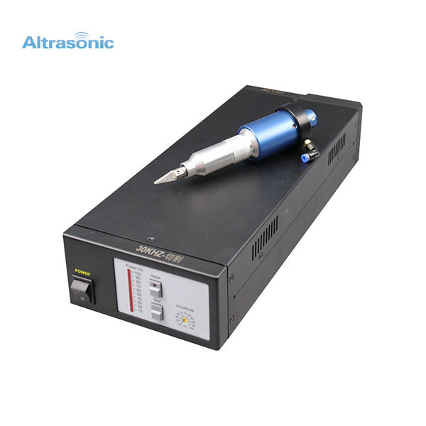 Customized 30khz 500W Ultrasonic Cutter with Air Inlet and Outlet Manual Opeartion