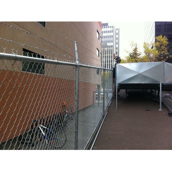 Galvanized Chain Link Mesh Fencing