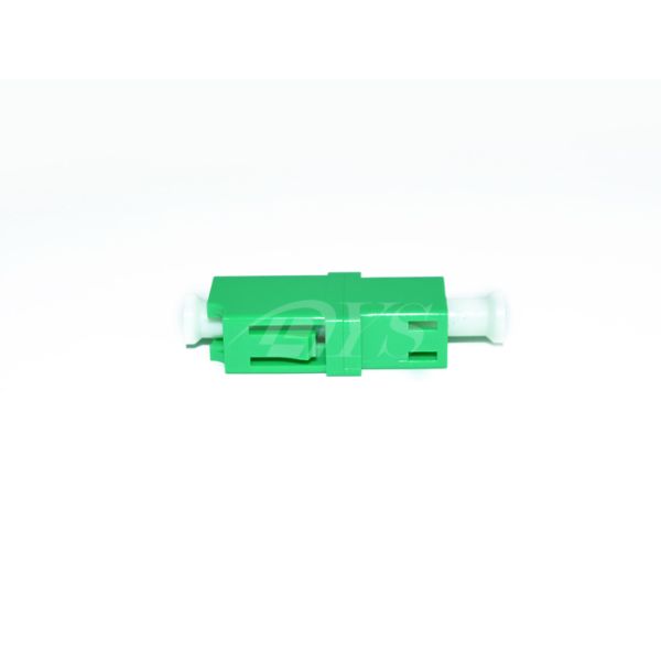 LC / APC Simplex Fiber Optic Adapter Green For Testing / Measurement Instruments