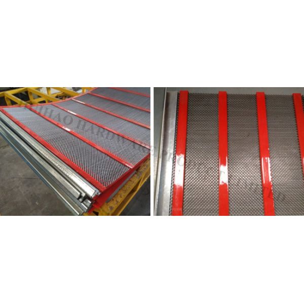 Self Cleaning Modular Polyurethane Screen Mesh For Gabbor Aggregate 1000X300MM
