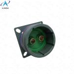 Olive Green Cadmium Quadrax PCB Receptacle Contacts 8D0C17W82PN Custom Quadrax