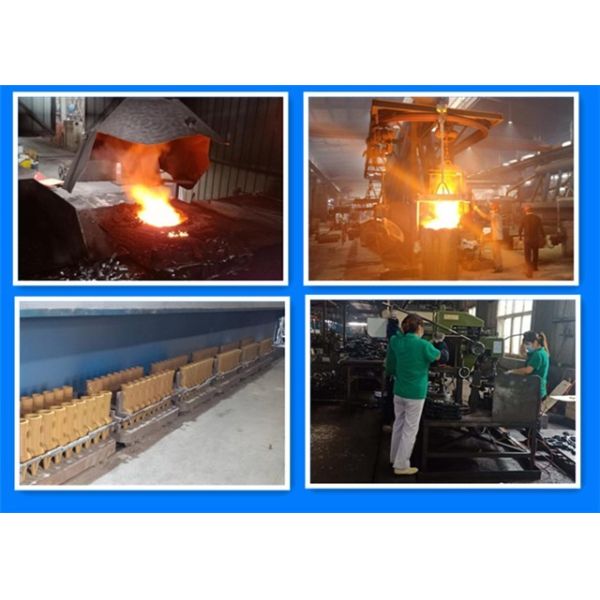 Zinc plated Q345 Precision Sand Casting Trailer Parts