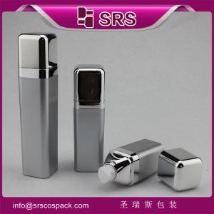 China silver airless bottle supplier,A056 square shape bottle on sale
