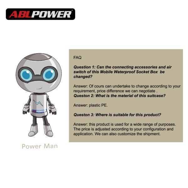 Entertainment Black 8 Way Output 220V Power Distro Boxes