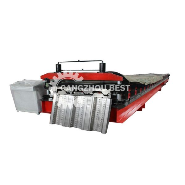 Galvanized Metal Sheet Forming Machine / Building Material Machine Low Noise