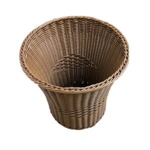Buy cheap 36cm PE Rattan Weaving storage Baskets wholesale Rattan Plastic Laundry Hamper Plastic Laundry Basket wocker baskets product