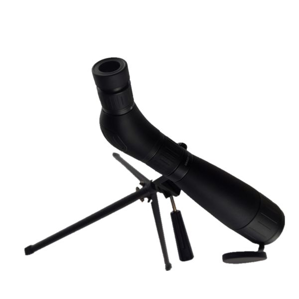 Black Color Monocular Spotting Scope 3mm - 1mm Exit Pupil Diameter Bk7 Prism