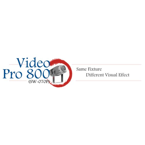 Gobo Video Digital Gobo Projector With DMX WiFi Function