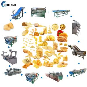 Buy cheap Automatic Fried Potato Chips Making Machine , Potato Chips Processing Line product