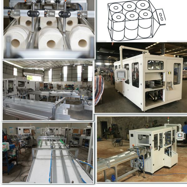 PID Customized Packaging Paper Bundle Packing Machine Twofold Layered Wrap