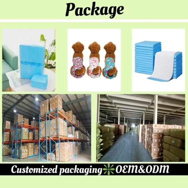 Biodegradable Super Absorbent Pet Training Pads Non-Slip Dog Puppy Pads Waterproof Dog PEE Pads