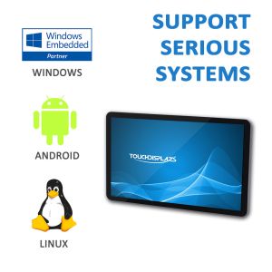 21.5 Inch Interactive Digital Signage Display 250cd/M2