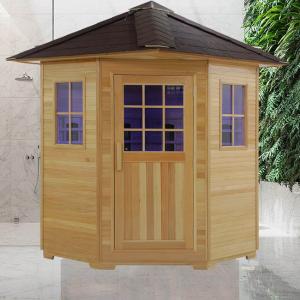 China ETL Backyard Indoor Outdoor Dry Sauna Steam Room 4 Person on sale