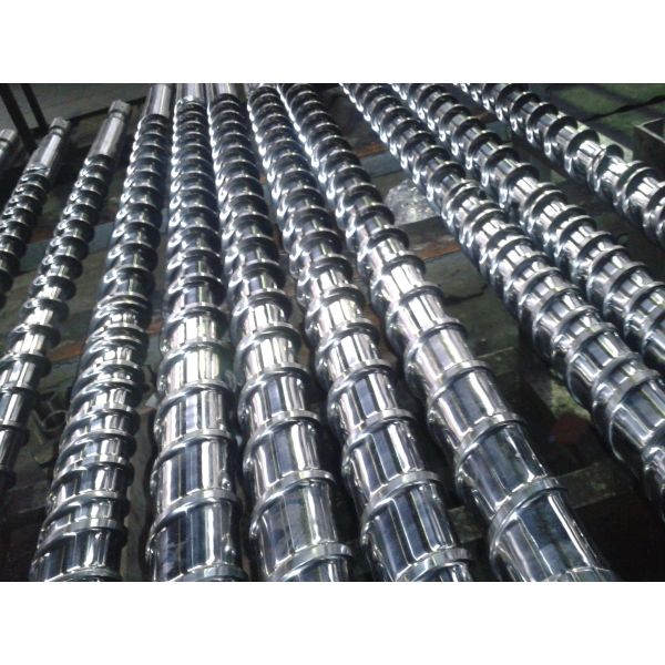 JWELL Machinery Accessory Part PE PP Single Screw Extruder Screws and Barrels
