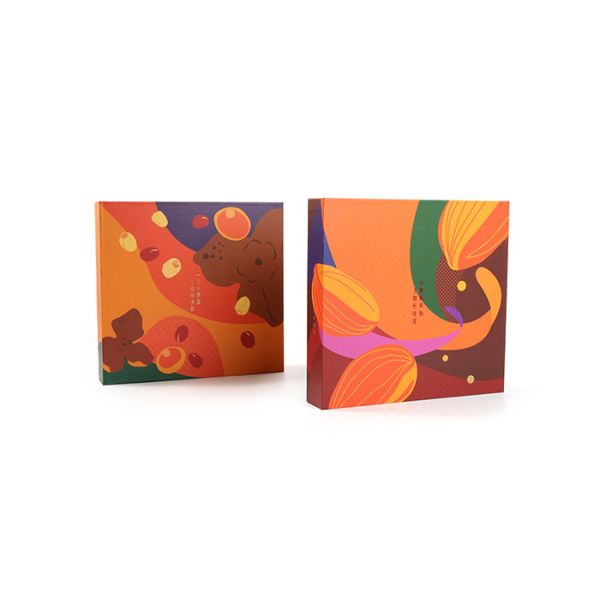 Handmade Food Storage Cardboard Boxes Hot Stamping Chocolate Packing 2mm Thickness