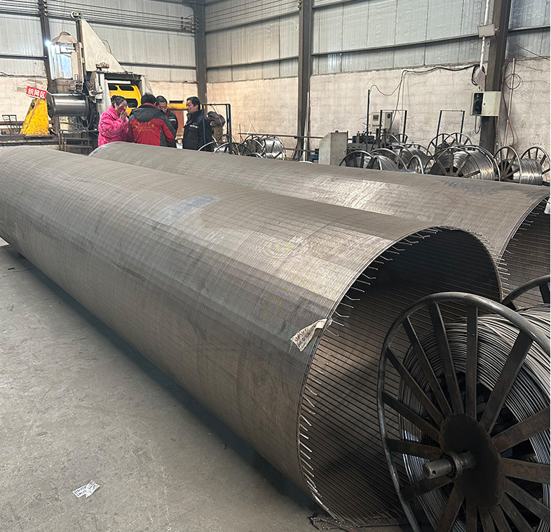 Stainless Steel 304/316 Johnson Wedge Wire Screen for Mining