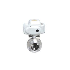 Buy cheap Automatic Control Electrically Operated Butterfly Valve Stainless Steel product