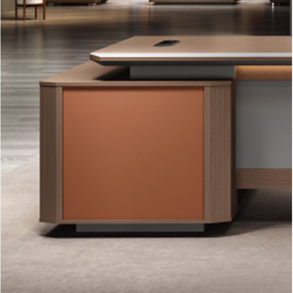 L Shape Director Manger Ceo Boss Desk Executive Large Office Desk Set