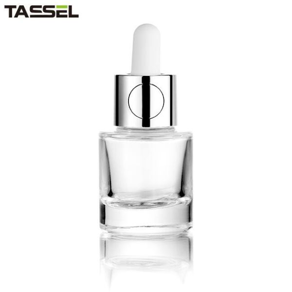 2023 NEW Button Dropper With Glass Bottle Essential Oil Bottle 15ML