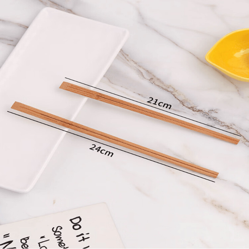 Convenient Carbonized Chopsticks Disposable Tensoge Bamboo Chopsticks For Hotel