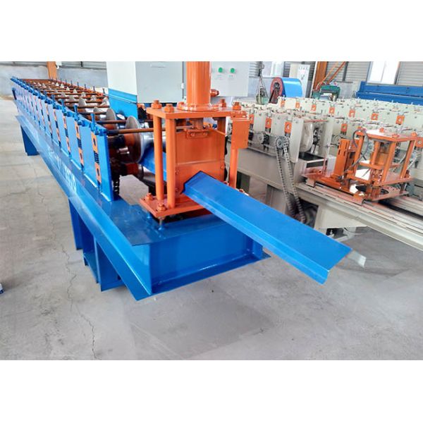 Shaft Diameter 70mm Ridge Cap Roll Forming Machine Coil Sheet Thickness 0.5-3mm