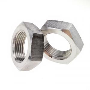 China A4-70 Stainless Steel Thin Hex Nuts M12 Fastener DIN 439 Standard on sale