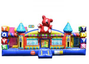 Buy cheap Safe Durable Lead Free Inflatable Kids Playground / Bounce House Playground product