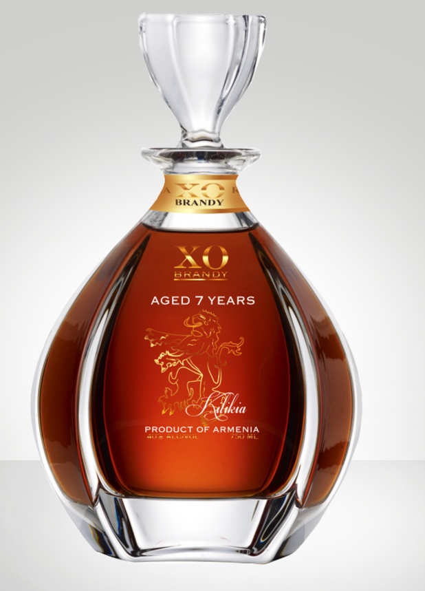 Clear Empty XO, brandy , Vodka Liquor Gin Rum Tequila Whisky Brandy Spirit Glass Bottle With Solid Glass Stoppers